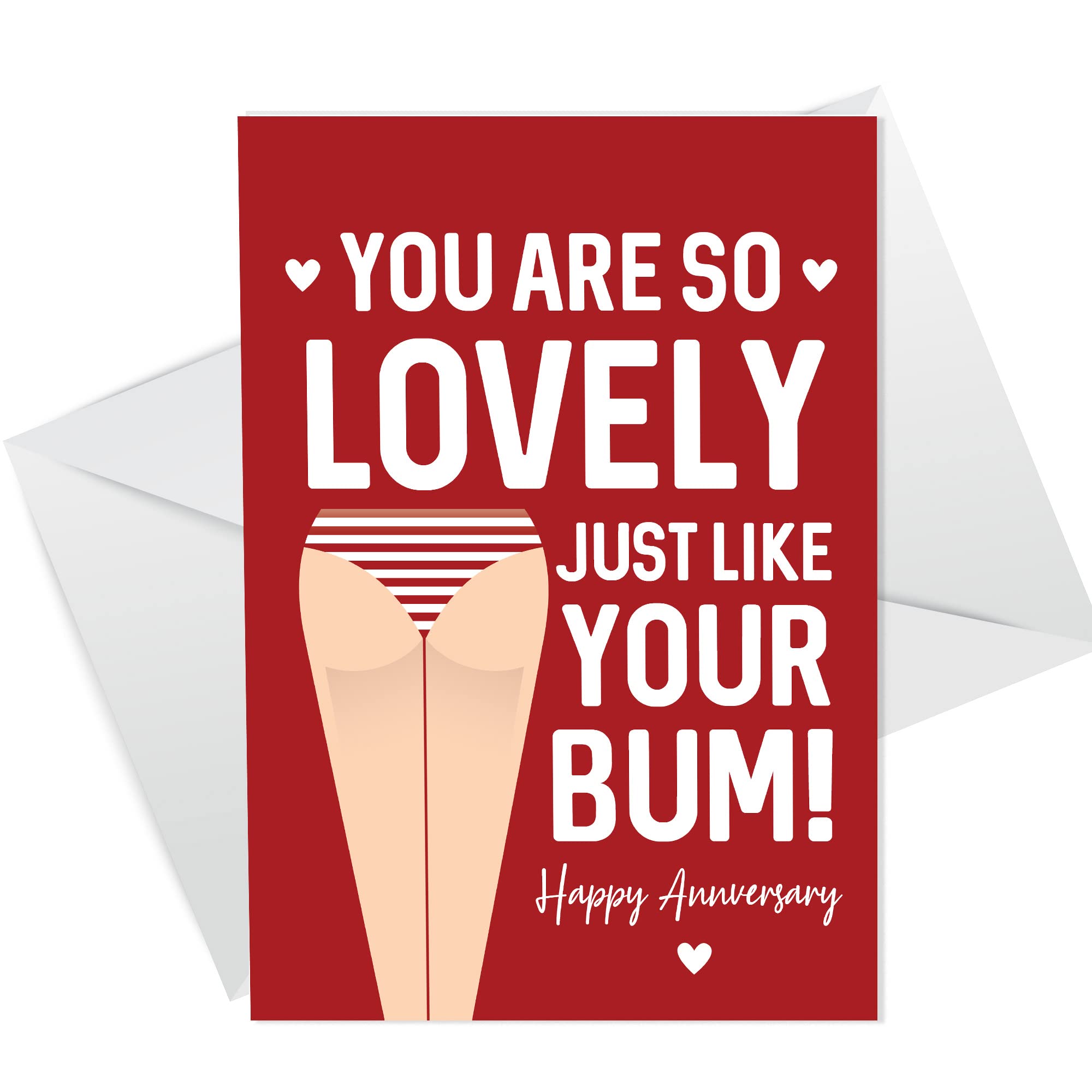 Funny Rude Anniversary Card For Wife Girlfriend Novelty A6 Card For Her