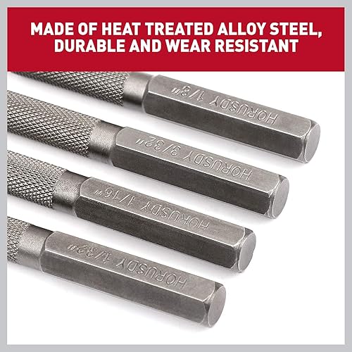 Miniatura 7 de HORUSDY Juego de punzón y punzón central de 4 piezas