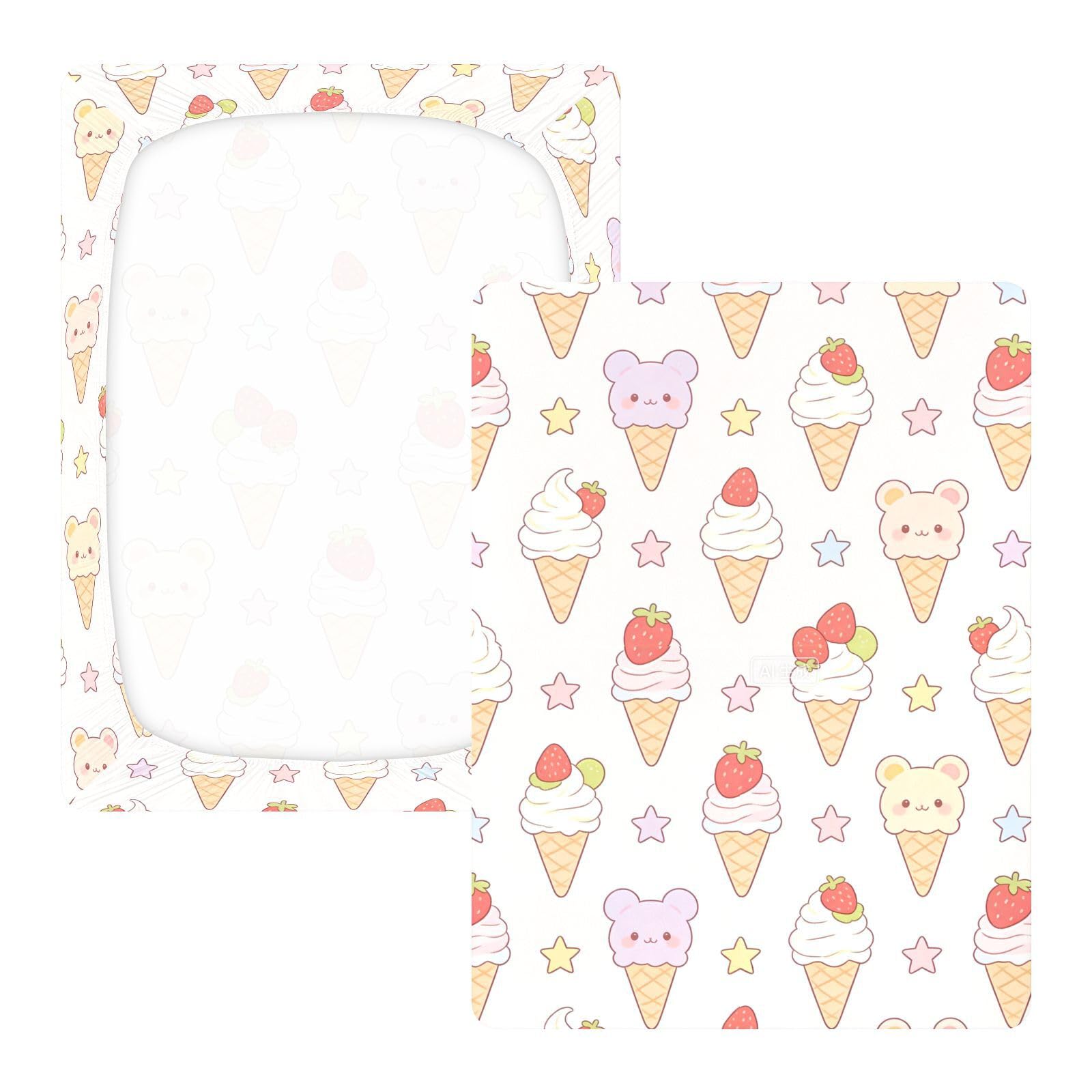 Babybettlaken für Babys, Jungen, Mädchen, Baumwolle, bequem, atmungsaktiv, für Kinderzimmer, 1 Stück, Rosa