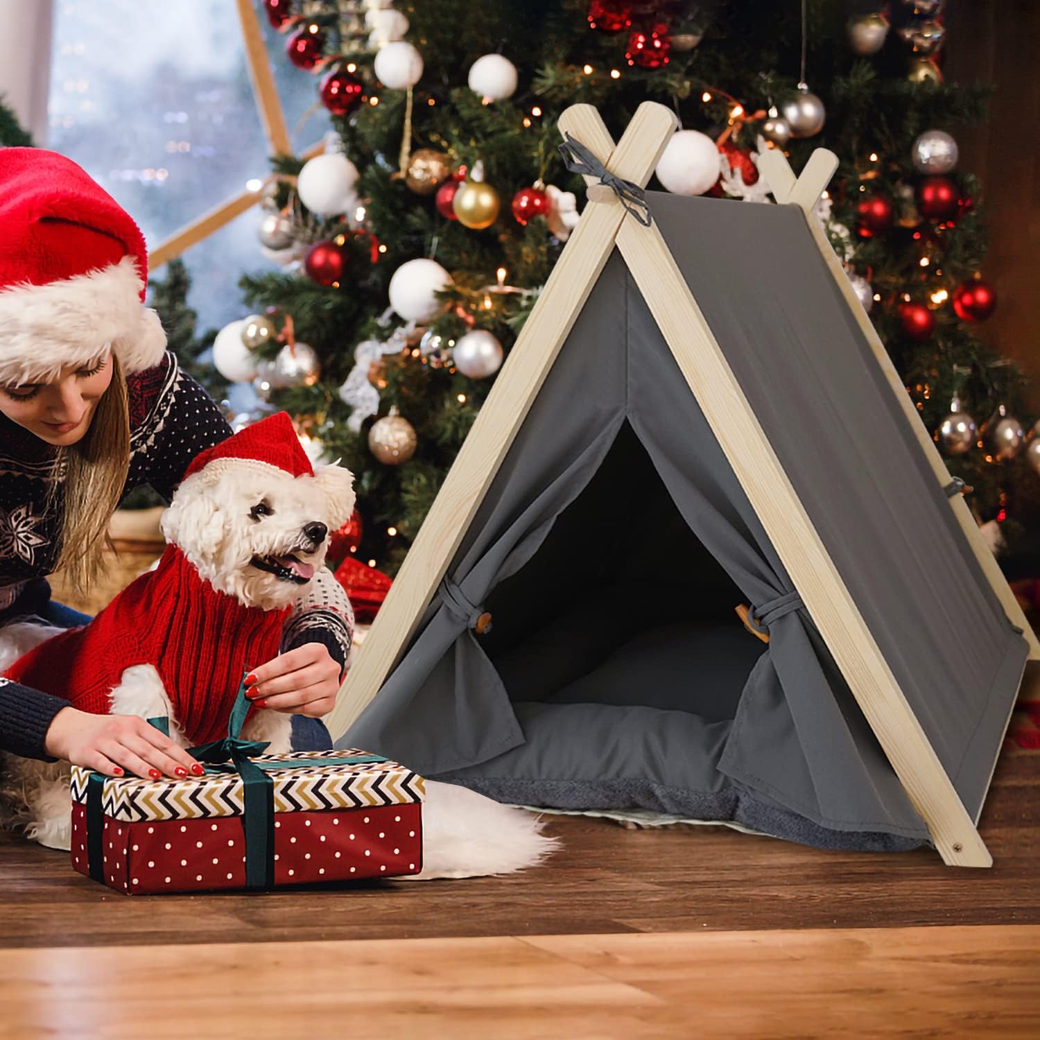 Cozy Comfort: The Ideal Pet Teepee Tent for Your Small Dogs and Cats