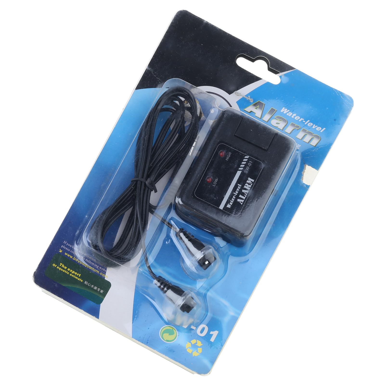 Jazuaiao Multicolor Fishtank Water Levels Alarm With Sound And Light Alerts Alarm Security Fishtank Accessory Home Aquarium Device