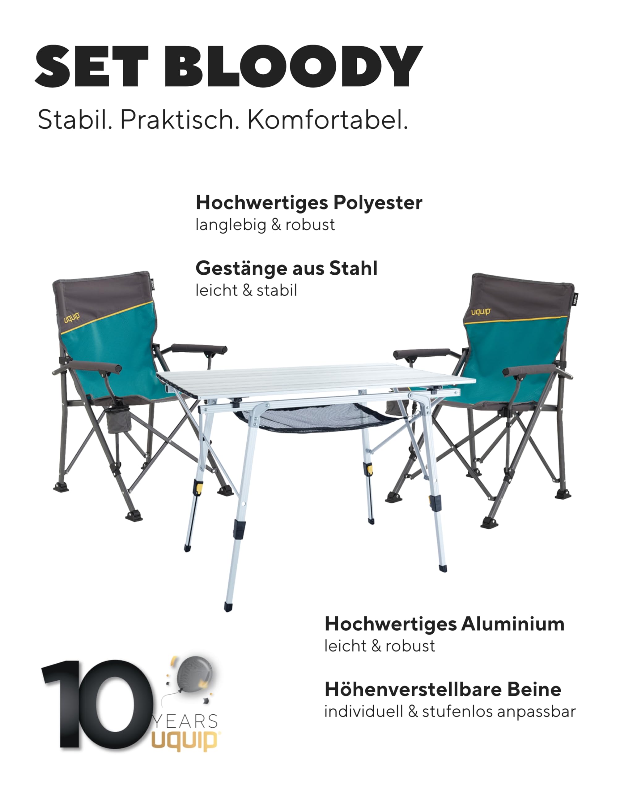 Uquip Bloody Roxy und Variety M Campingset