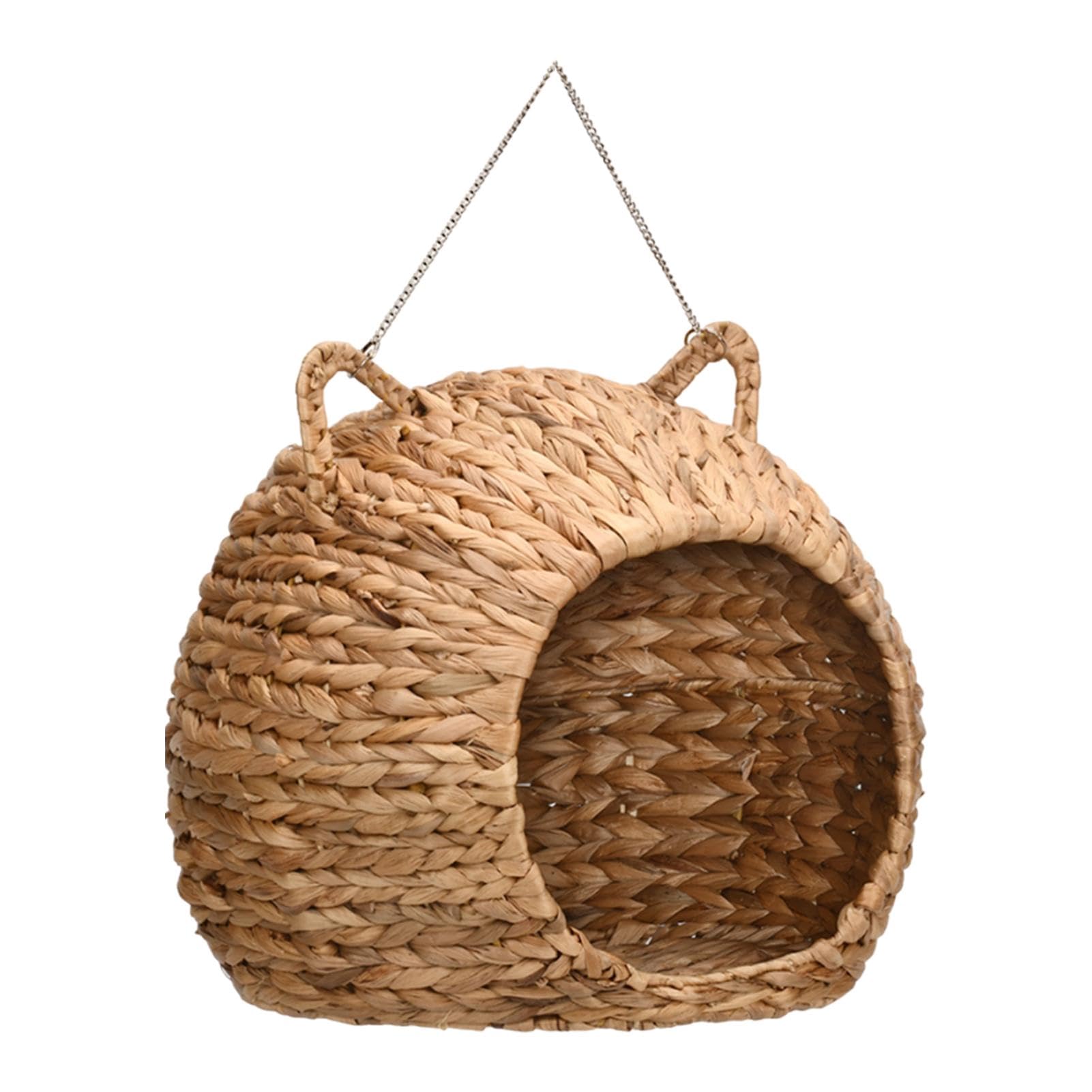 Cuccia per gatti in ,Cuccia per gatti in rattan Cupola per lettino per | Cuccia per gatti sospesa dal design naturale, comfort ecologico e stile, intrecciata a mano sia per uso interno che