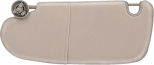 SCITOO Reemplazo de la visera parasol gris del lado izquierdo del conductor para Dodge Ram 1500 2002-2008 sin techo corredizo