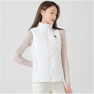 Heated Gilet Heated Jacket Heated Vest Women's Heated Vest Cold-Proof Heated Clothing Usb Intelligent Heating Clothing Charging Vest