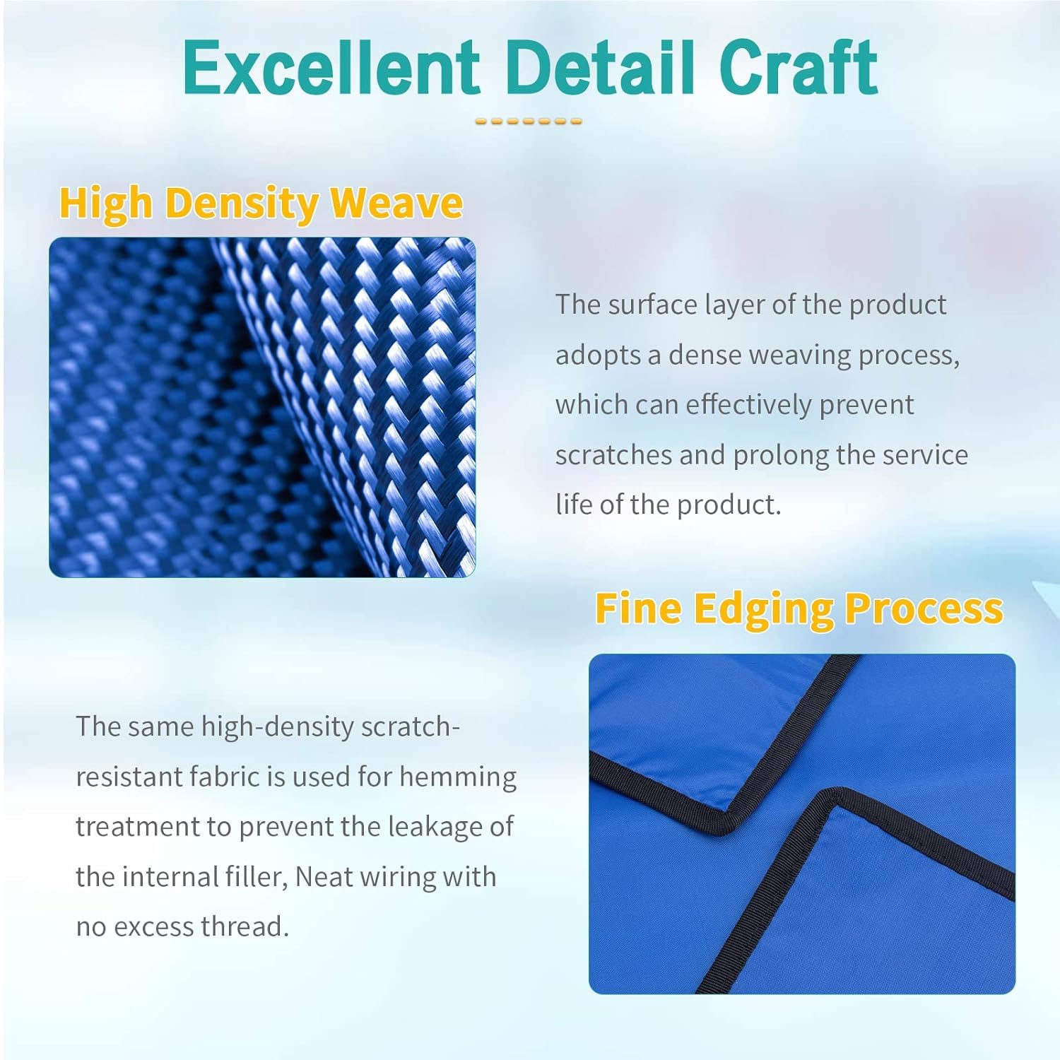 Lead Xray Blanket 0.5mmpb 24"*48" - Lead Lined X-Ray Protection Blanket Shield Large Dental Xray Blue Blanket Shielding