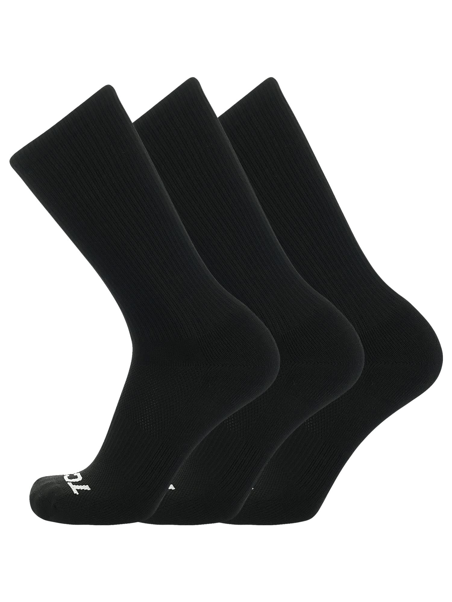 TCK Work &amp; Athletic Crew Socks for Men &amp; Women - Cushioned, Moisture Wicking Boot Socks, Supportive Arch