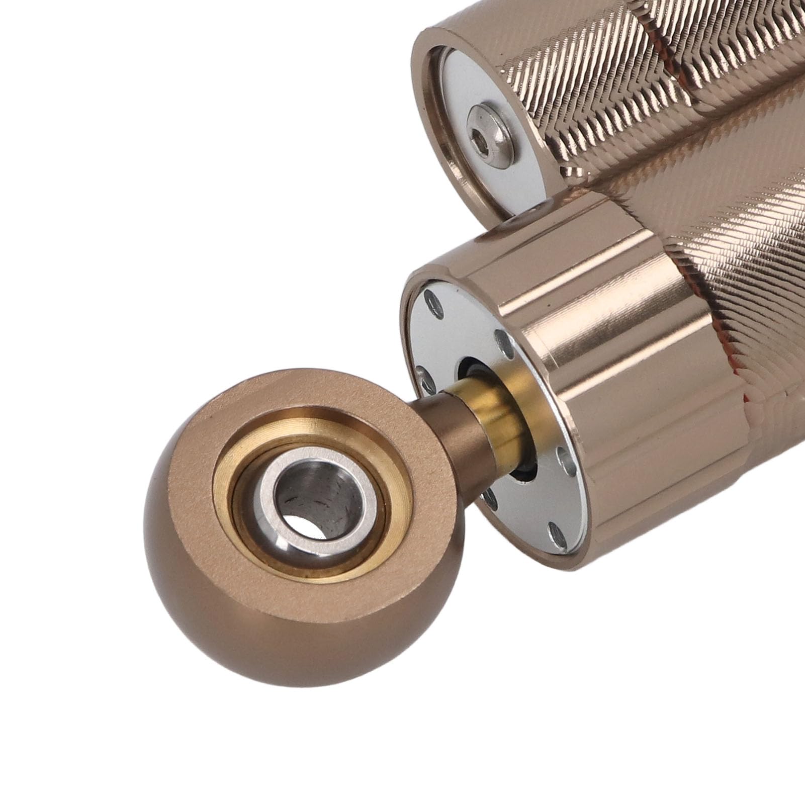 Einstellbarer CNC-Lenkungsdämpfer, Verbesserter Stabilitätsstabilisator für Motorräder, Gold, Universelle Passform, Import-Dämpfungsöl, Bereich von -40 °C Bis 100 °C