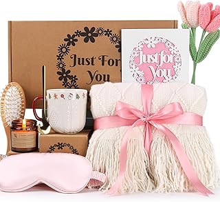 Birthday Gifts for Women,Get Well Soon Self Care Gift Baskets,Unique Hap...