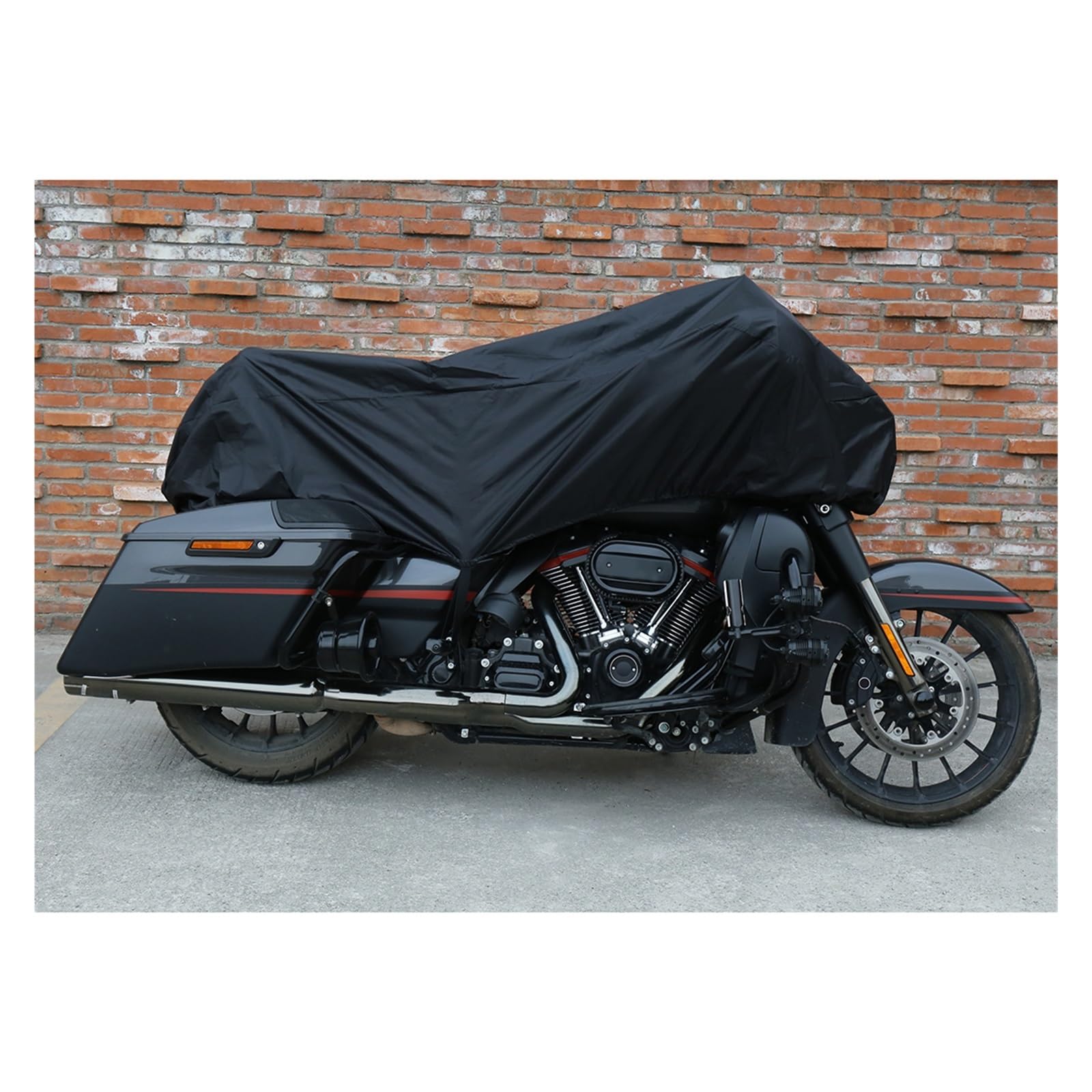 Cubierta Motocicleta Protectora ML XL Tamaño Motocicleta Media Cubierta 210T Universal Al Aire Libre Impermeable A Prueba De Nieve Llia Protector Accesorios