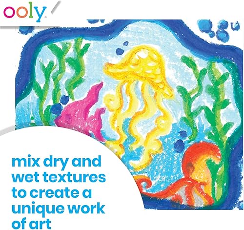 Miniatura 24 de Ooly Cat Parade - Crayones de gel para niños y adultos, juego de 12 crayones de colores arcoíris para superficies de vidrio y papel con tapas