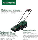 Bosch Tondeuse à Gazon sans-Fil ROTAK18V-32 sans Batt./Chargeur - 3