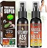 Liquid Fart Spray Extra Strong, Stink Prank Kit for Adults, Super Smelly Fake Fart Spray, Gag with Friends & Family, Stink Spray with Stinky Stuff