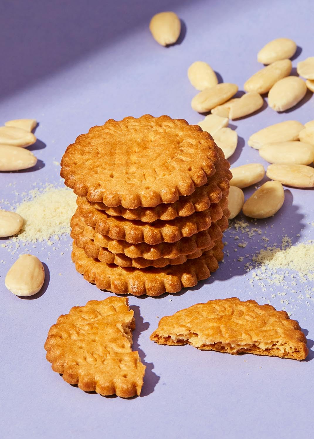 KoRo - Farina di mandorle sbollentate 1 kg - 100% mandorle - macinate e pronte all'uso - confezione risparmio