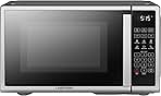 Chefman Countertop Microwave Oven 1.1 Cu. Ft. Digital Stainless Steel Microwave 1000 Watts with 6 Auto Menus, 10 Power Levels, Eco Mode, Memory, Mute Function, Child Safety Lock, Easy Clean