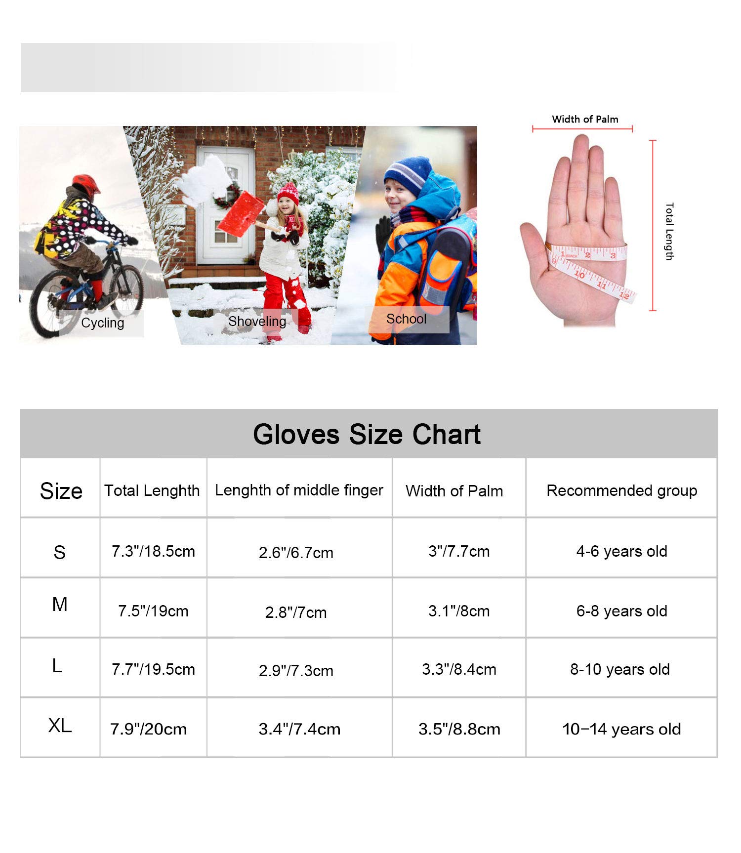 Guanti Invernali Bambini Touchscreen - Antiscivolo E Morbidi