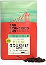 SAN FRANCISCO BAY Coffee - Decaf Medium-Dark Roast Whole Bean Coffee - Decaf Gourmet Blend (2 lb bag) - Swiss Water Processed