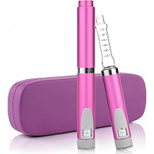 60 Unit Peptide Pen Injection, Reusable Metal V2 Pen Pink