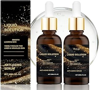 Liquid Solution Anti Aging Serum 2PCS, Hyalur...