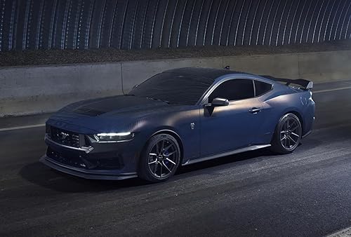 Miniatura 3 de Emblema de guardabarros negro OEM PR3Z-16228-B hecho para Ford Mustang GT 2024 caballo oscuro