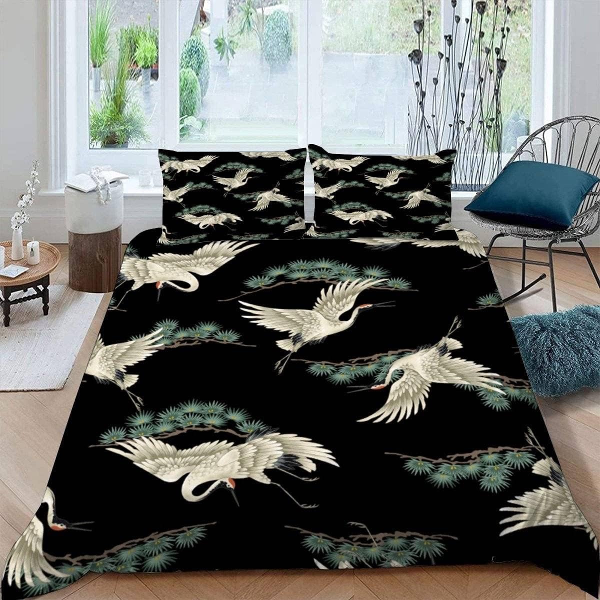 Parure de lit animaux et oiseaux 3D pour transformer votre chambre en un havre de paix