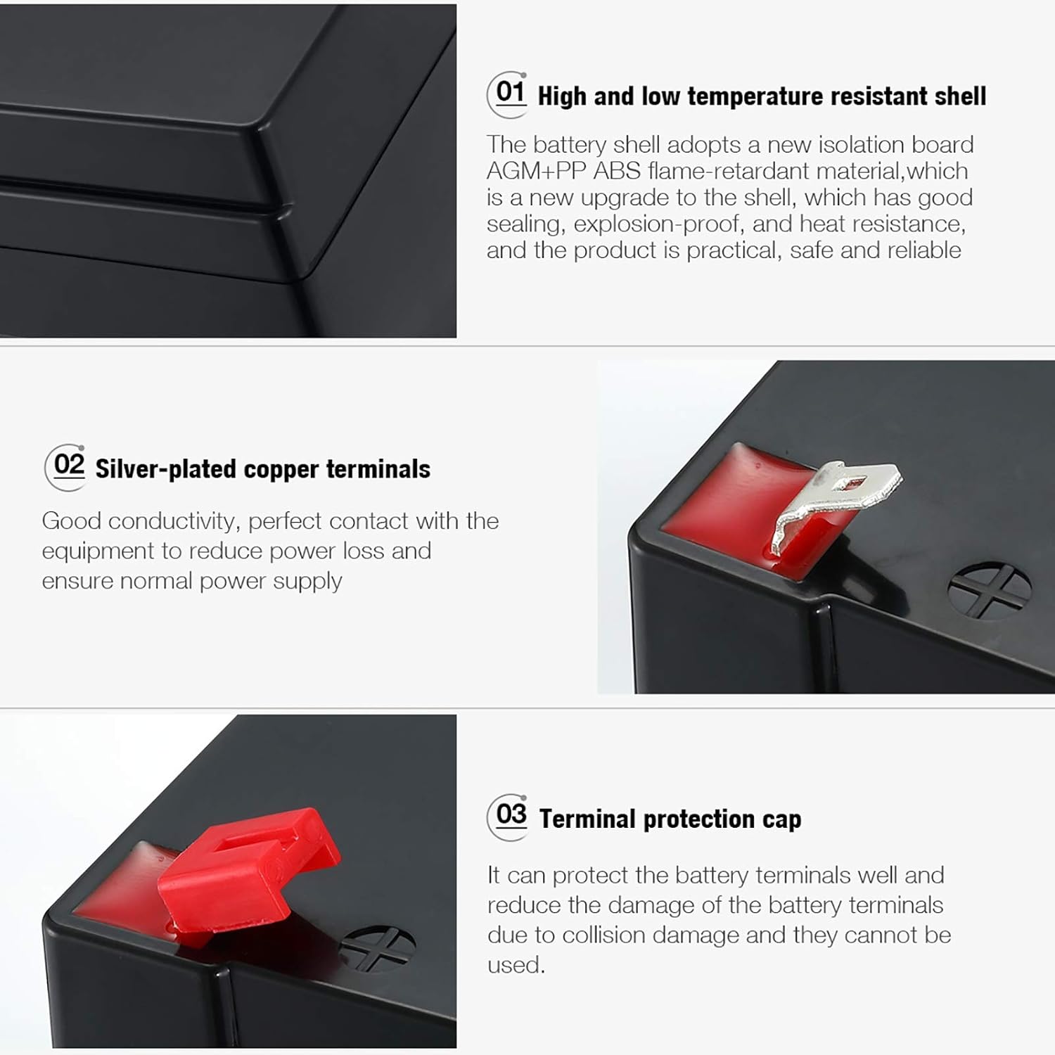 2000 Cycles 6V 6Ah Miady Lithium Iron Phosphate Battery, Rechargeable LiFePo4 Battery, Low Self-Discharge and Light Weight, for Kid Scooters, Fios Replacement Battery, Solar Power, etc : Health & Household