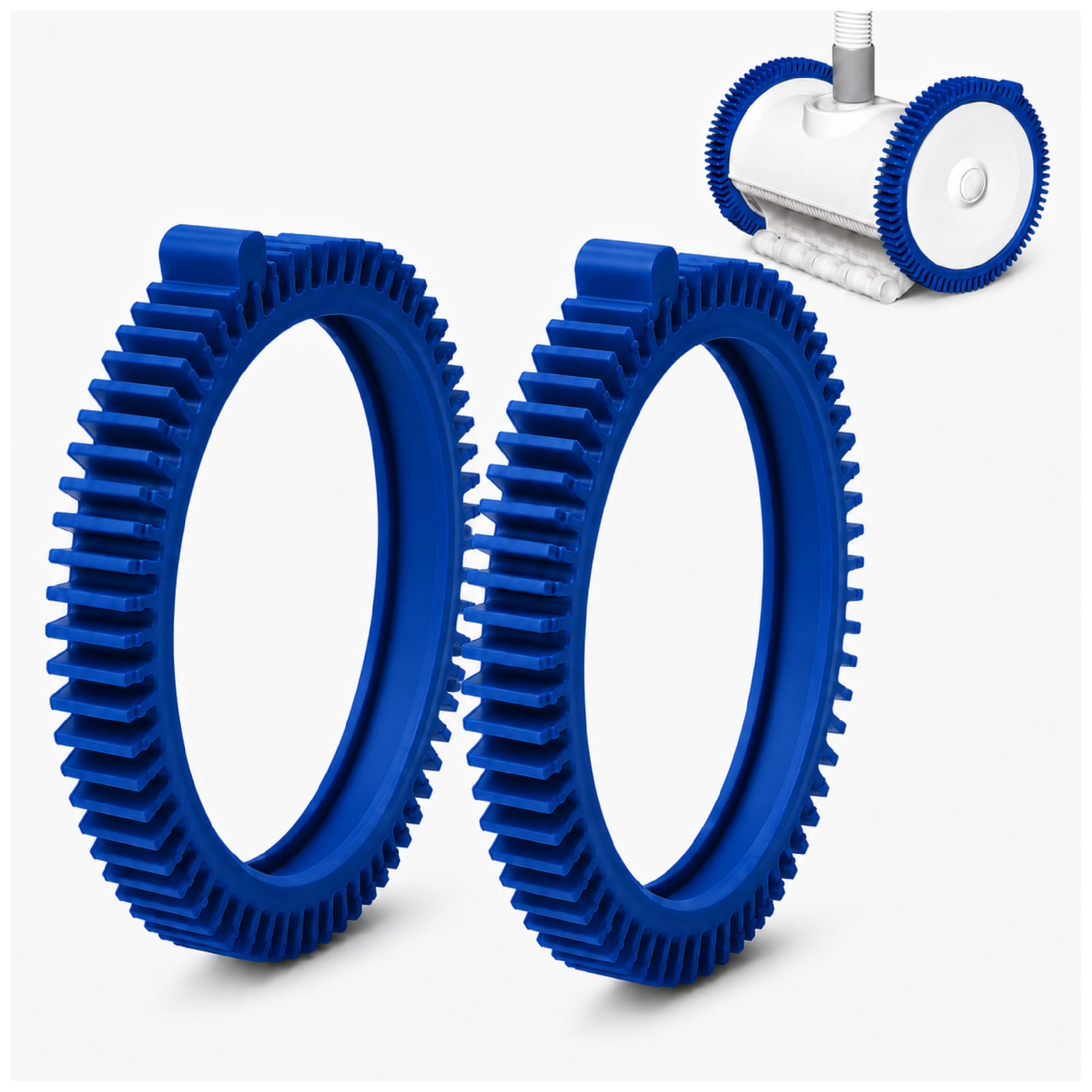 2 Pack 896584000-143 Tires with Super Hump for Select Poolvergnuegen Cleaners-image-26