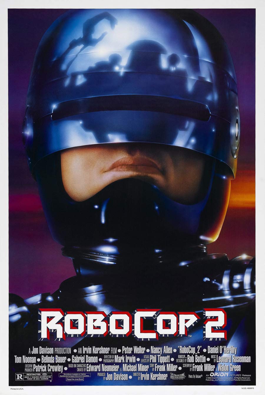 2241様感謝‼️米オライオンピクチャーズ'ROBOCOP 'ポスター特別紙未使用 2241様感謝‼️米オライオンピクチャーズ'ROBOCOP 'ポスター特別紙未