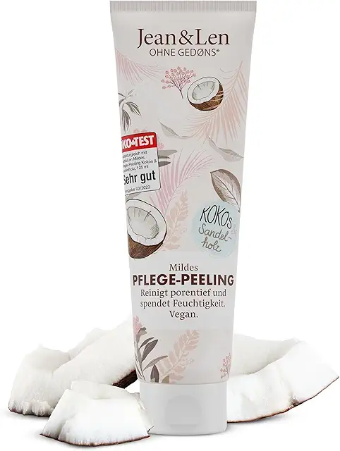 Gommage Corps Jean & Len Noix de Coco Bois de Santal - Exfoliant Végan 125ml