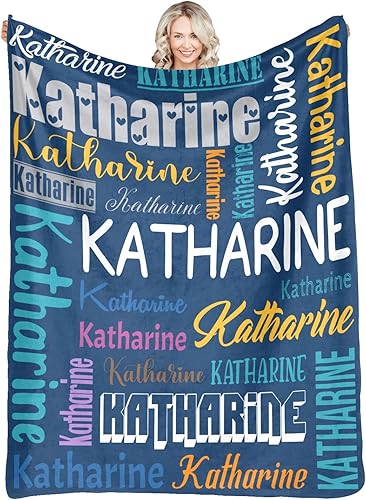 Mantas personalizadas con nombre para adultos, niños y bebés, mantas personalizadas con monograma, regalos para mujeres, hombres, niñas y niños disponible en Yaxa Mexico