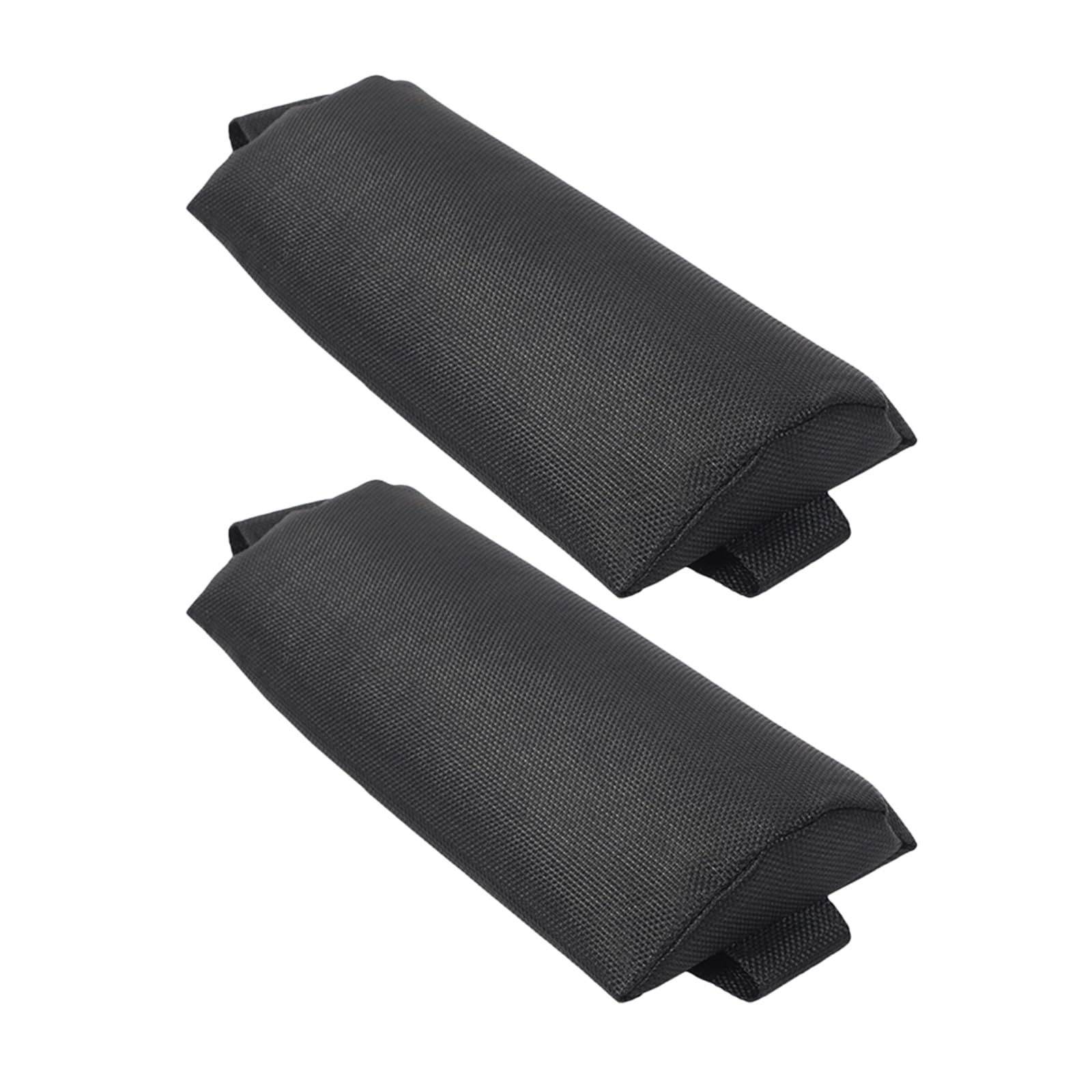 Almohadas ergonómicas negras para cabeza con soporte cómodo de cuello para tumbona de terraza