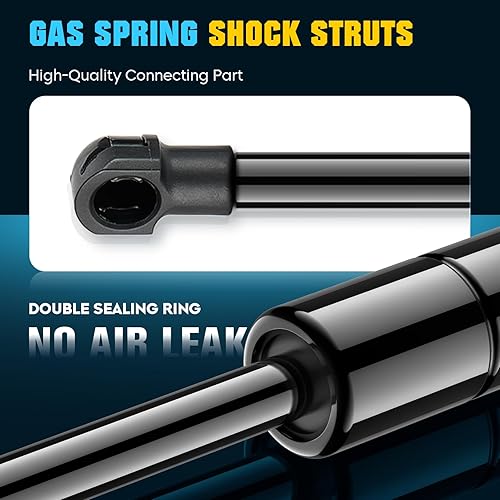 Vista 5 de Amortiguadores de gas 4782 para Jeep Cherokee 1984-1994 y Wagoneer 1984-1990 (excluidos los modelos Grand Cherokee), paquete de 2