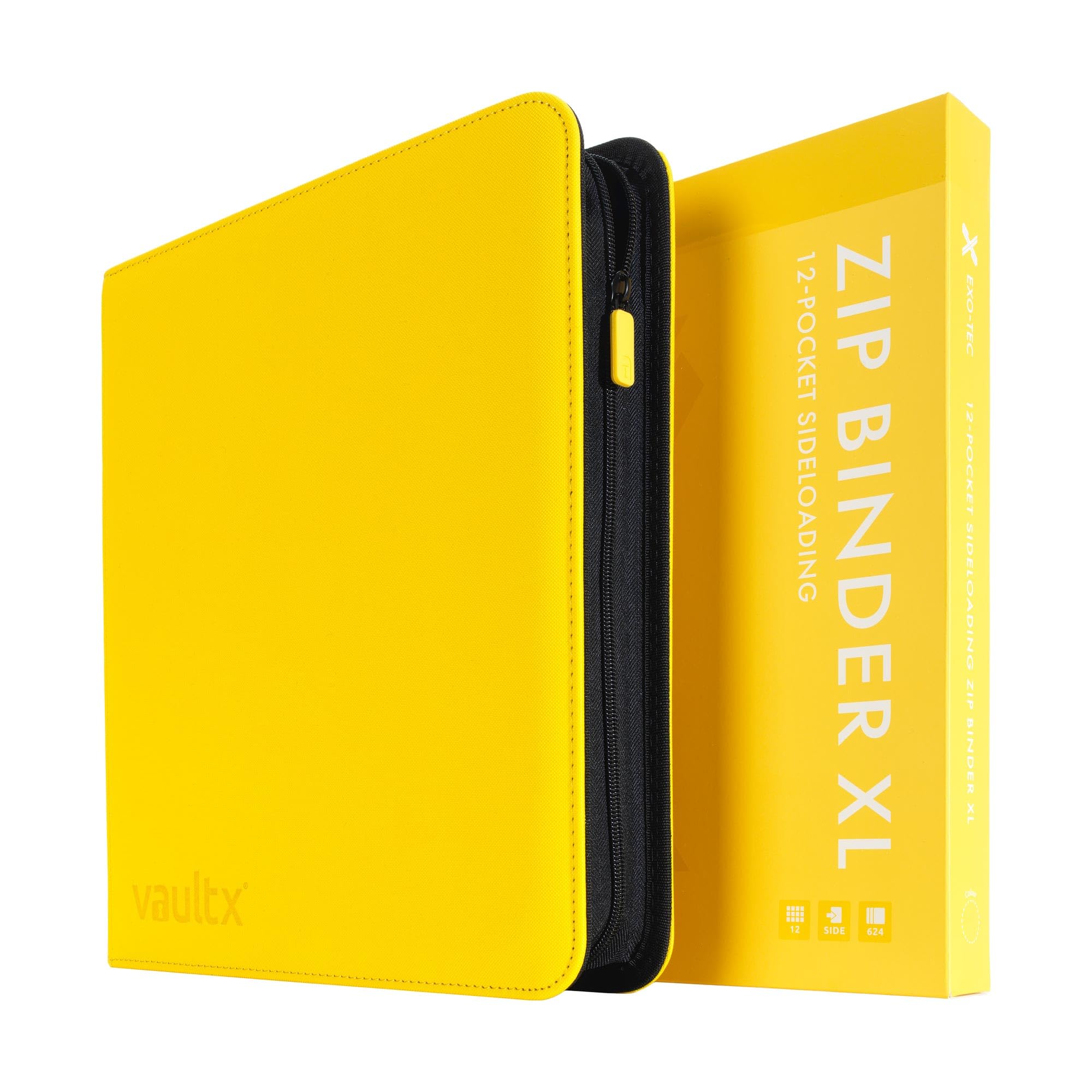 Amazon.com: Vault X 12 XL Pocket Zip Binder, 624 Cards, Exo-Tec