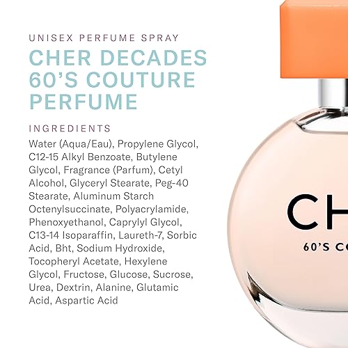 Miniatura 2 de SCENT BEAUTY Cher Decades Couture - Perfume en aerosol unisex - Cher Decades 60's - 1 onza líquida