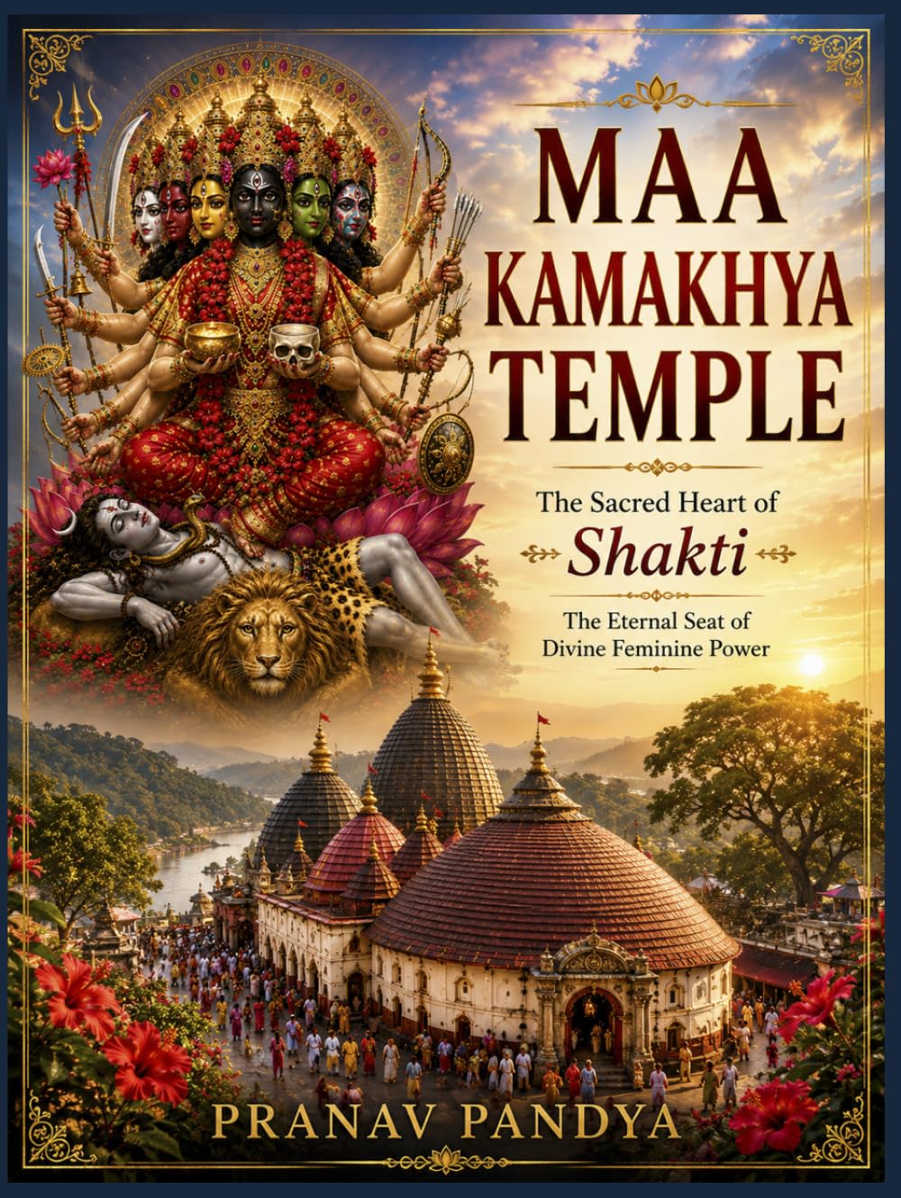 MAA KAMAKHYA TEMPLE The Sacred Heart of Shakti - The Eternal Seat of Divine Feminine Power: Oversized 8.25 x 11 inches Coffee Table Book with 26 full-page visual plates
