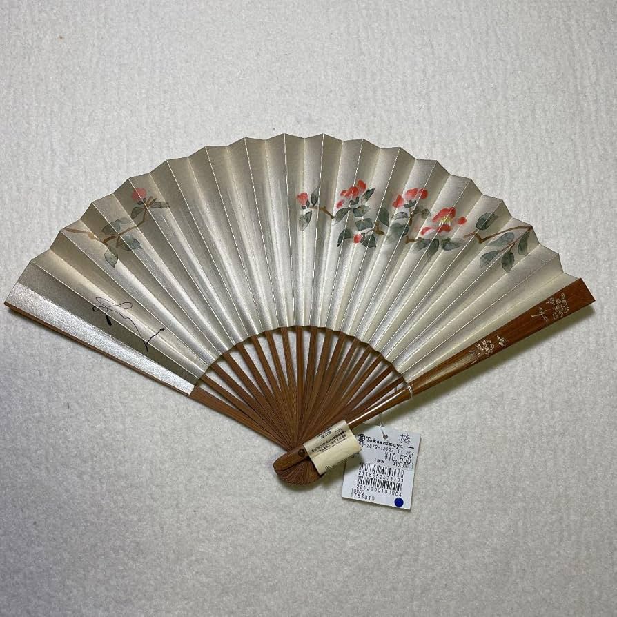 白檀　扇子 vintage 白檀扇子 ダマスク/20.5cm byakudan10 - itotsune