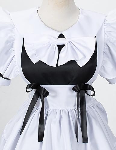 Miniatura 6 de Irtysh Conjunto de calcetines y guantes de orejas de gato para mujer, diseño de sirvienta francesa