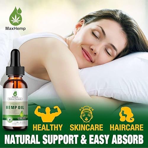 Miniatura 4 de Paquete de 3 aceites de cáñamo orgánico Premiu – 2,800,000 de fuerza máxima – tintura de gotas de cáñamo 100% natural – Aceites de cáñamo con