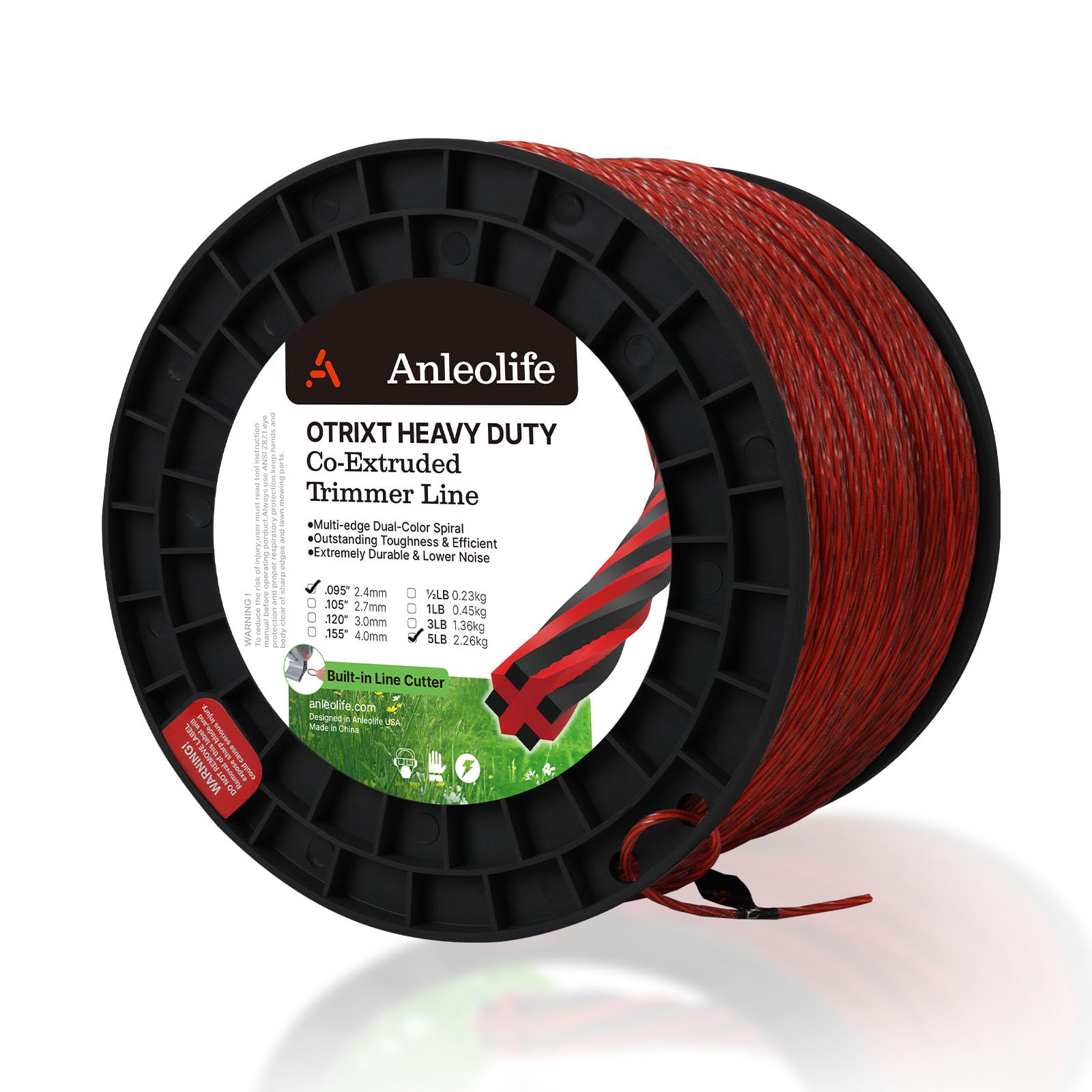 Anleolife.095 Octa-Twist Weed Eater String