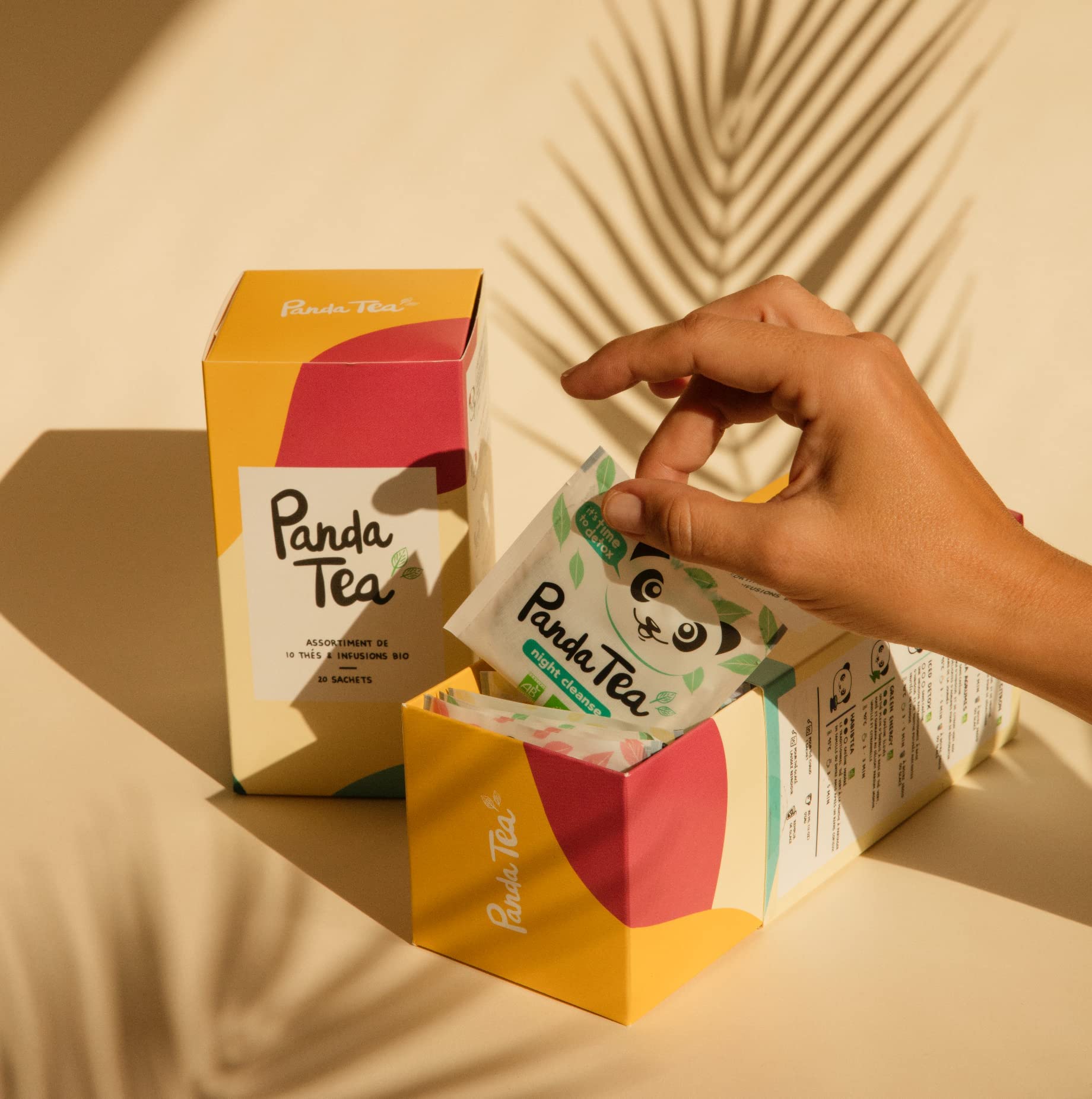 Estuche de 20 bolsitas – Surtidos de 10 tés e infusiones orgánicas