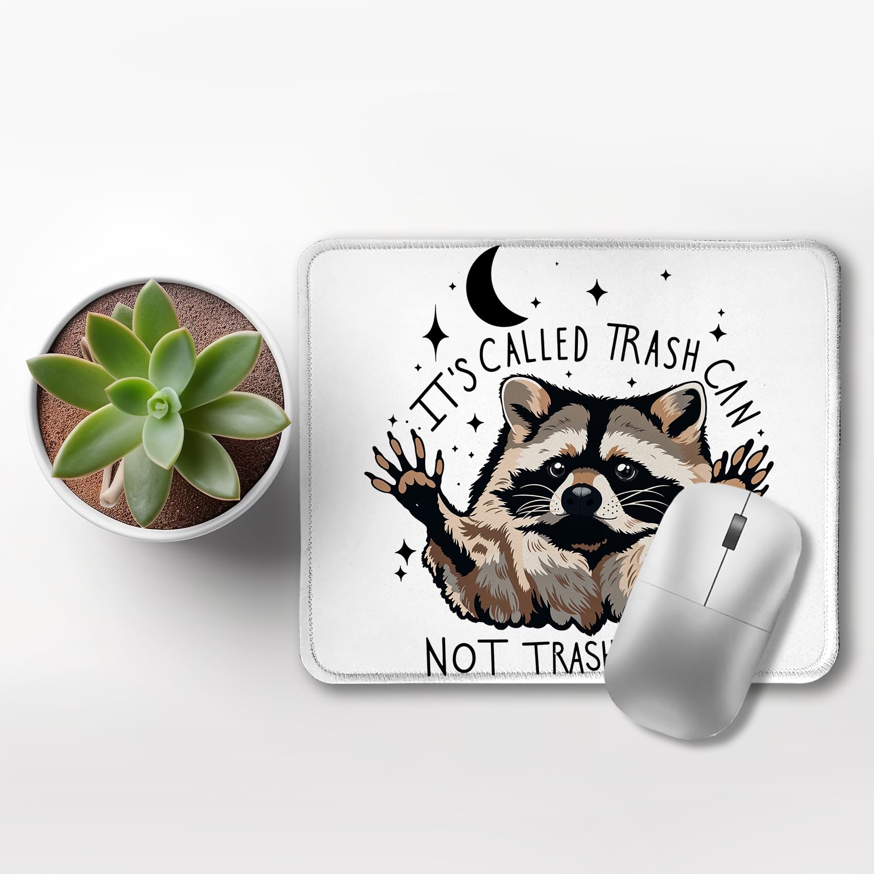 Amazon.com: Foritho Funny Raccoon Mouse Pad 9.5x7.9 Inch, It's