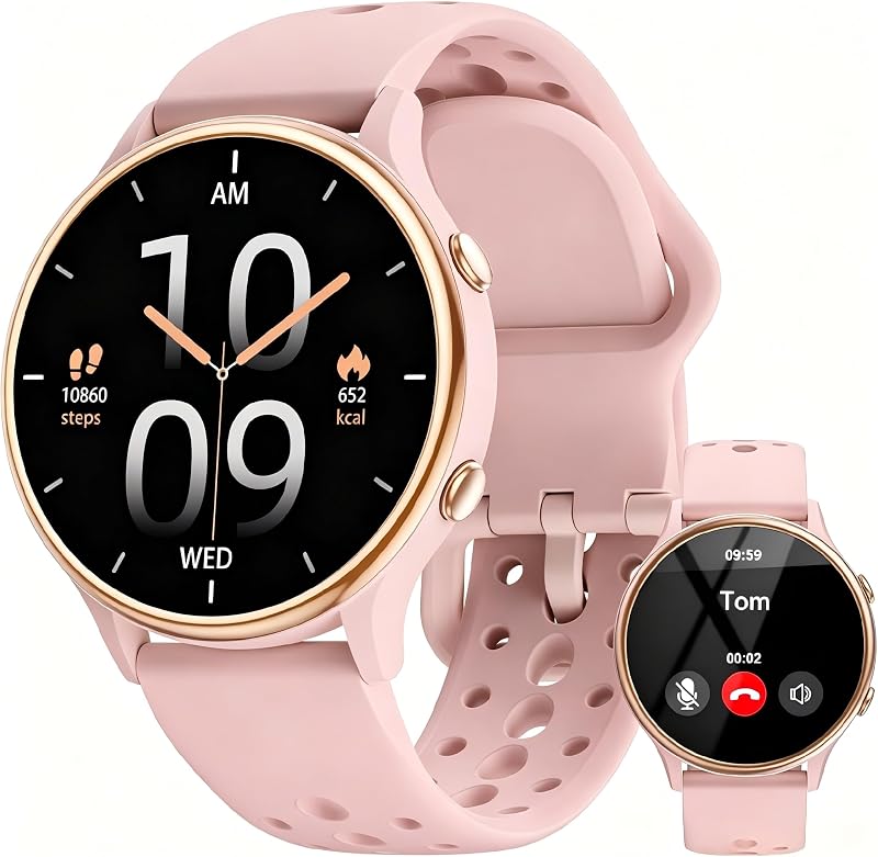 IP67 Waterproof Smart Watch for Android Phones and iPhone Compatible, Fitness Tracke, Activity Tracker for Men & Women