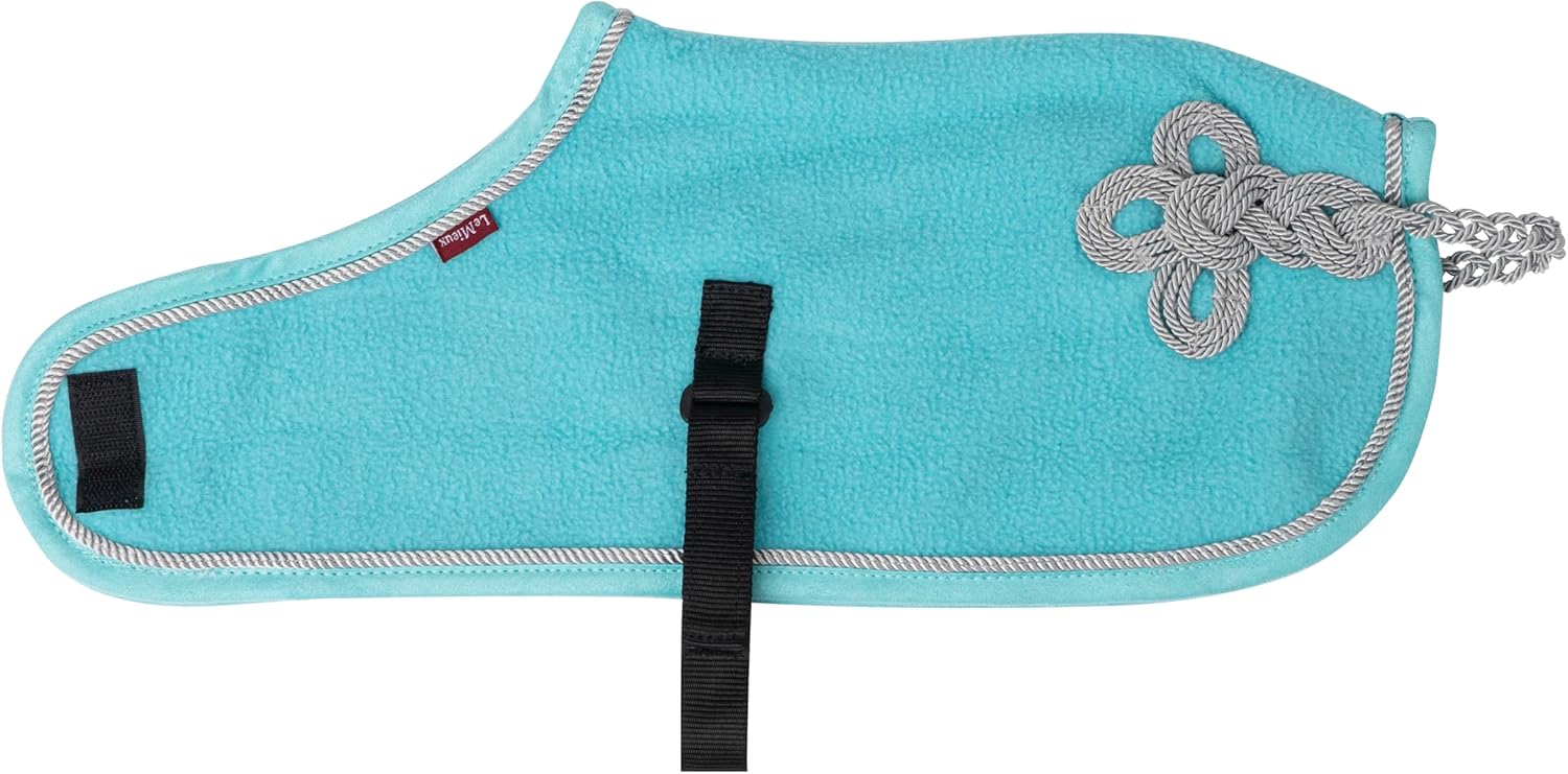 LeMieux Toy Pony Show Blanket - Quality Fleece Rug - Eduational Toy - Suitable for Ages 3+ Azure