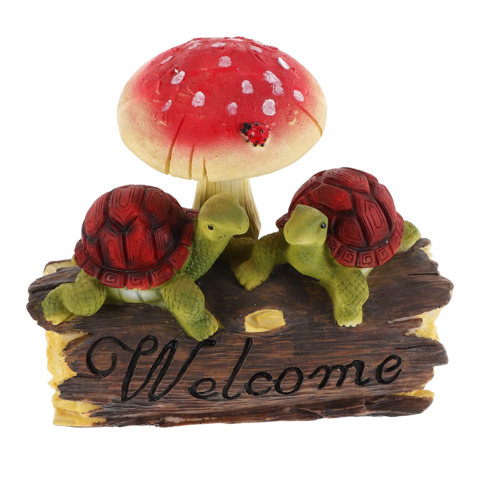 Statue de tortue et fille en résine pour embellir votre balcon et terrasse fleurie