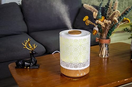 Miniatura 8 de BlueHills Juego de dos grandes difusores de aceite esencial XL de 84.5 fl oz y 135.3 fl oz para habitación grande y hogar con cubierta de