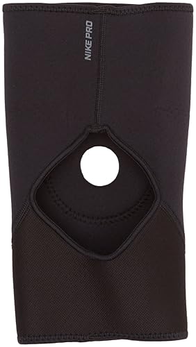 Miniatura 2 de Nike Pro Combat Open Patella Rodillera 2.0 (NegroBlanco, XL)