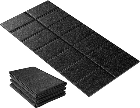 Stepwaver Walking Pad Mat, 68"x24", Treadmill Mat for Hardwood Floors | High Density, 1/4 Thickness, Foldable, Floor Protection for Bike, Elliptical, Treadmill, Walking Pad