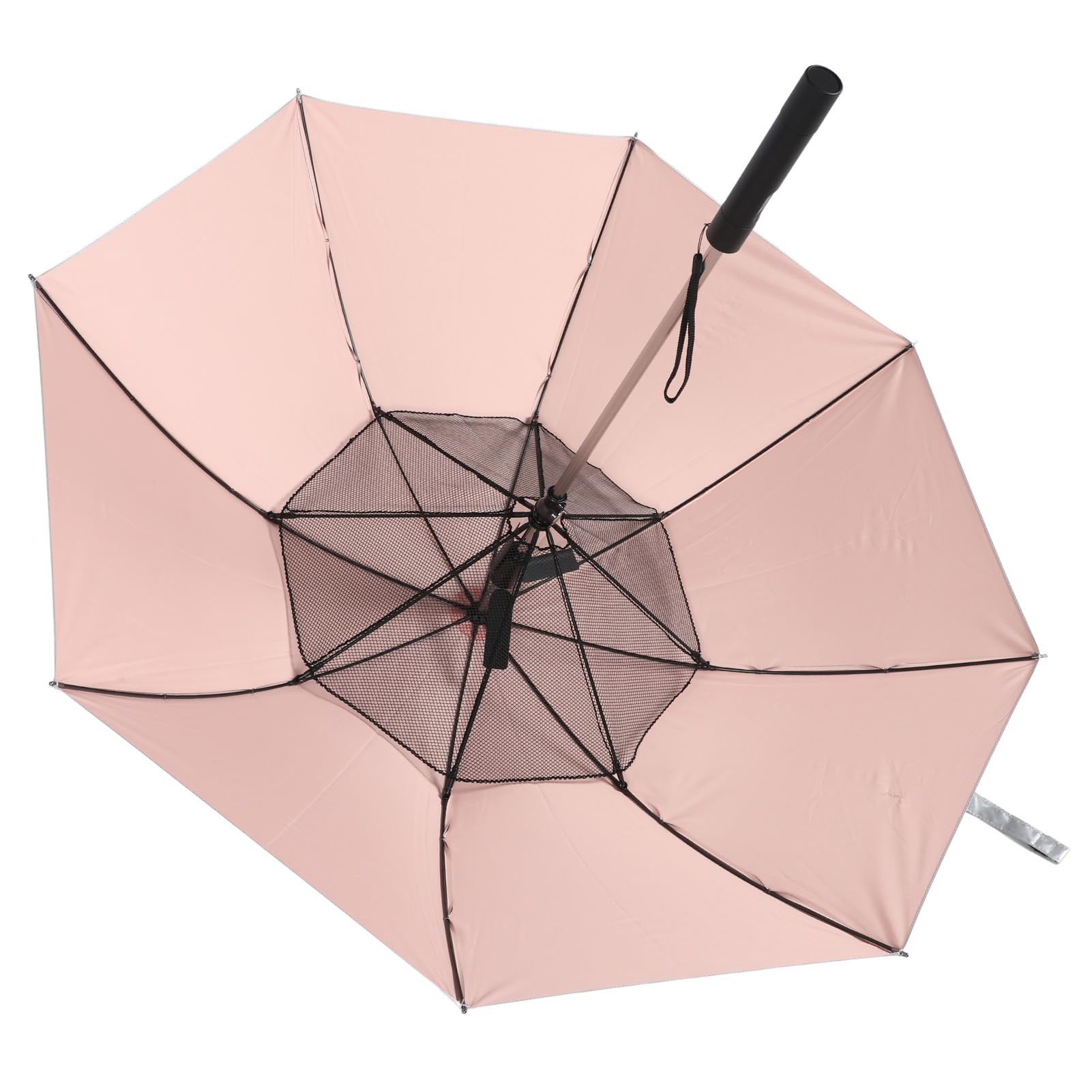 CHICIRIS Paraguas Recargable con Ventilador, Protección contra el Sol y la Lluvia, Ligero y Compacto para Viajes, 32,7x41,3 Pulgadas