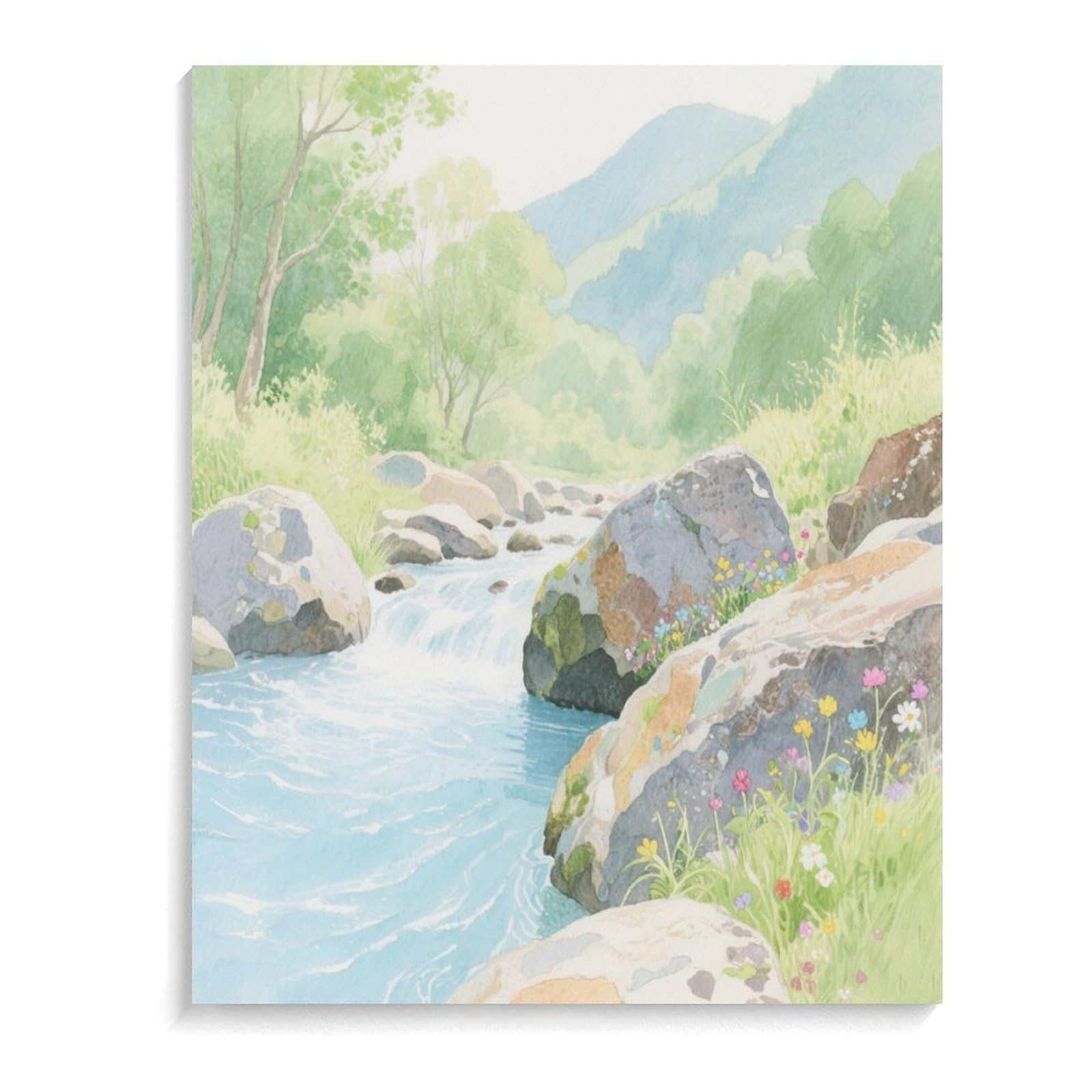 KOAYUBFC Malen nach Zahlen für Erwachsene, Anfänger, Erwachsene, Malen-nach-Zahlen-Kits auf Leinwand, Acryl-Ölfarben, Gemälde mit Pinseln als Geschenk, Wanddekoration für Zuhause, Wanddekoration
