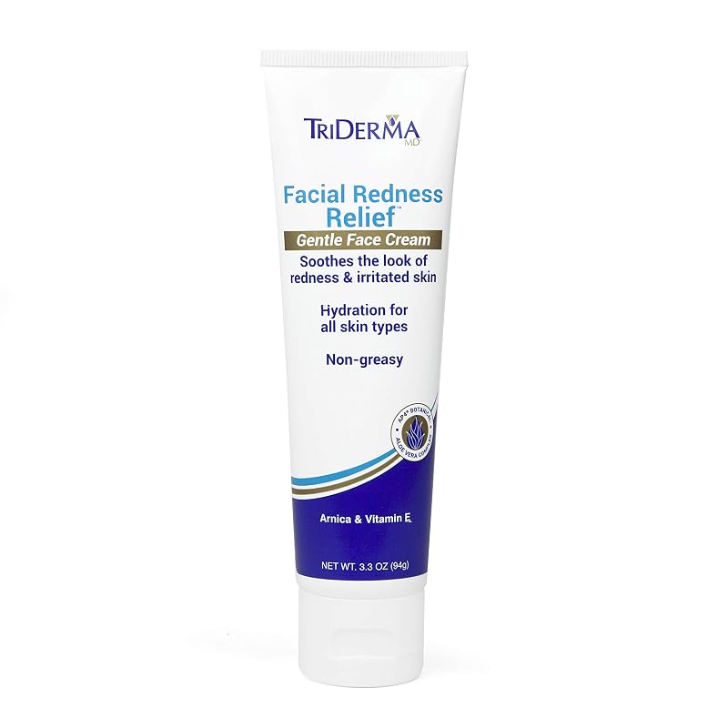 TriDerma Creme Facial para Cuidados da Pele, 3,3 oz